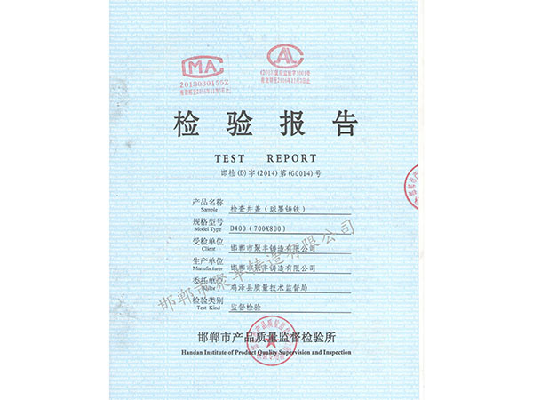 檢驗(yàn)報(bào)告